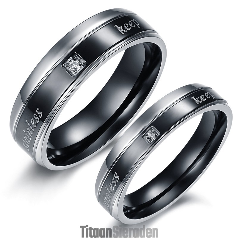 Stabiele Kwaliteit Elegante Titanium Ring Voor Geliefden Stabiele Kwaliteit Elegante Titanium Ring Voor Geliefden