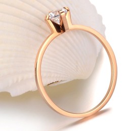 Betrouwbare Titanium Ring Van Hoge Kwaliteit Voor Geliefden Met Strass