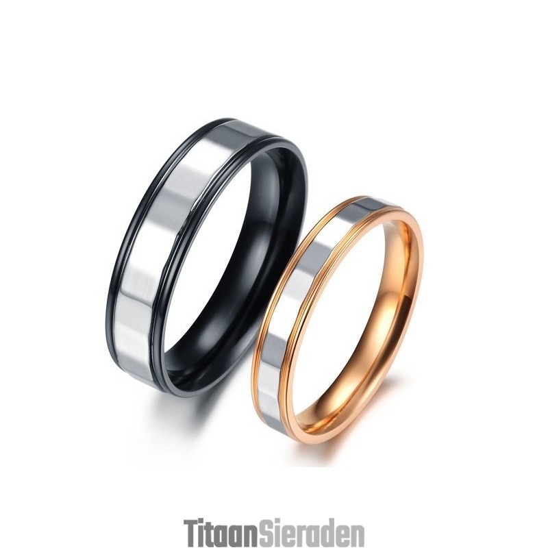 Betrouwbare Reputatie, Eindeloze Liefde, Titanium Ring Voor Geliefden Betrouwbare Reputatie, Eindeloze Liefde, Titanium Ring Voor Geliefden