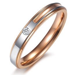 Eenvoudig Te Gebruiken, Bondige Titanium Ring Voor Geliefden