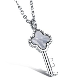 Hoogwaardige Damessleutel Titanium Ketting