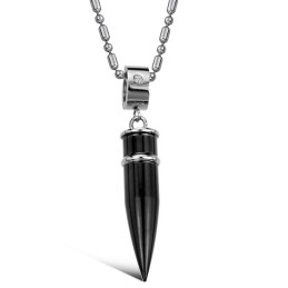 Superieure Kwaliteit Zwarte Titanium Ketting