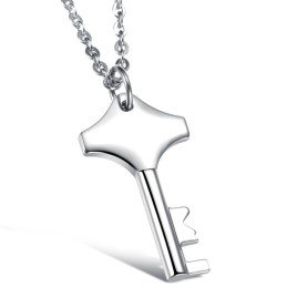 Titanium Ketting Met Sleutel Van Uitstekende Kwaliteit