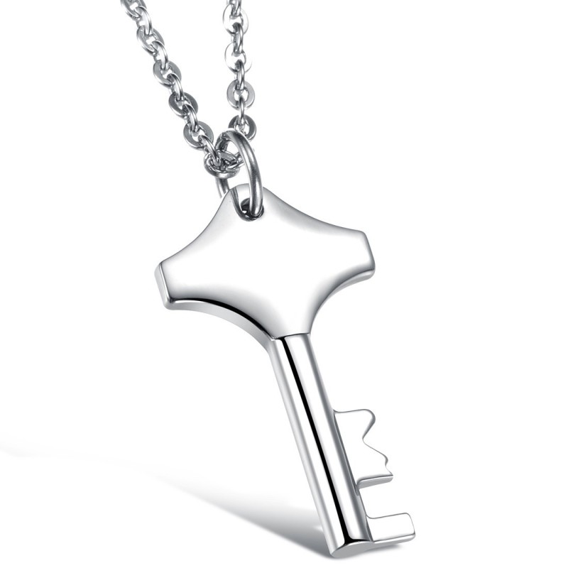 Titanium Ketting Met Sleutel Van Uitstekende Kwaliteit
