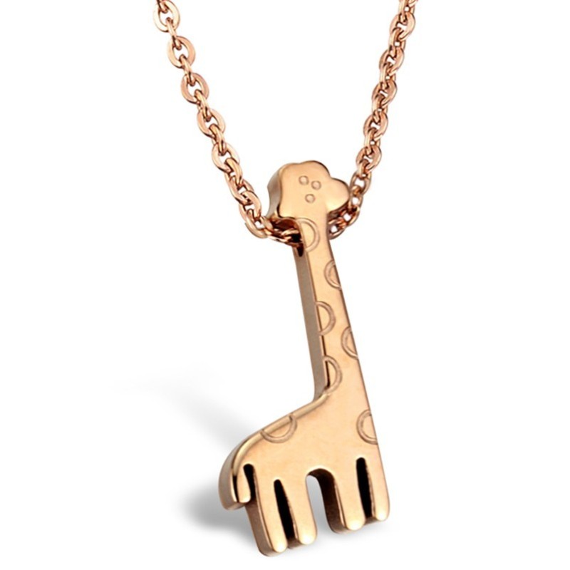 Duurzame, In Gebruik Zijnde, Girafvormige Titanium Ketting Duurzame, In Gebruik Zijnde, Girafvormige Titanium Ketting