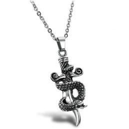 Hoogwaardige Mannelijke Kruis Titanium Ketting