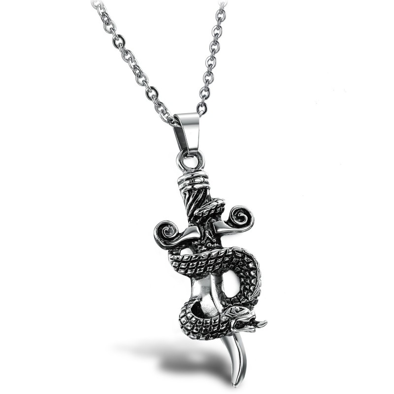 Hoogwaardige Mannelijke Kruis Titanium Ketting Hoogwaardige Mannelijke Kruis Titanium Ketting
