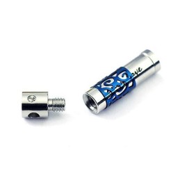 Mode Blauw En Wit Porseleinen Titanium Kettinghanger