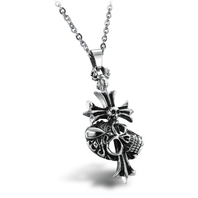 De Koning Van Hoeveelheid Mannelijke Kruis Titanium Ketting De Koning Van Hoeveelheid Mannelijke Kruis Titanium Ketting