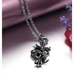 De Koning Van Hoeveelheid Mannelijke Kruis Titanium Ketting