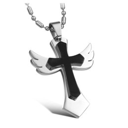 Stabiele Kwaliteit Kruis Titanium Ketting