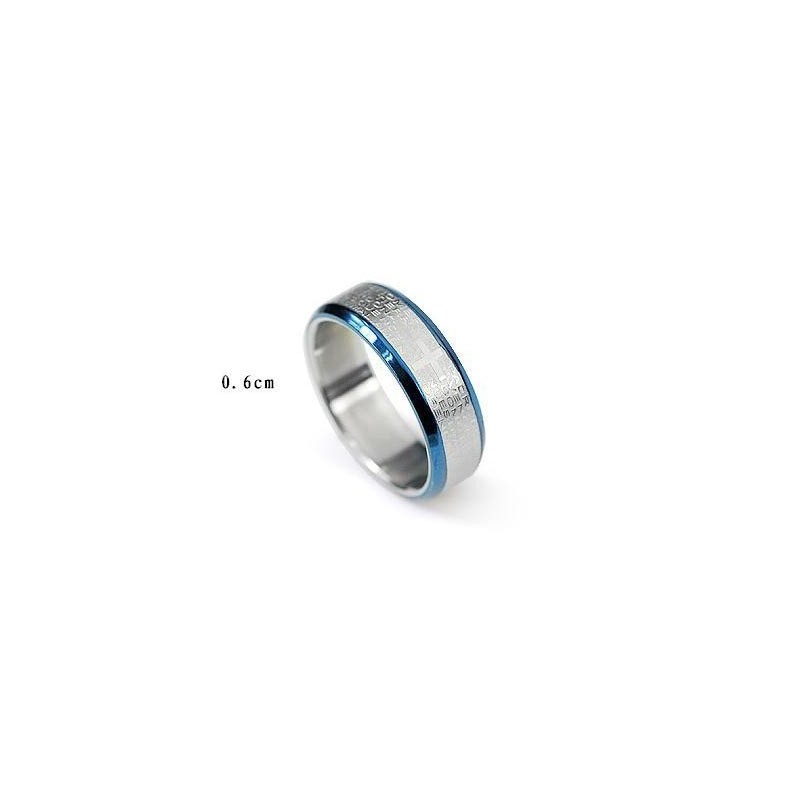 Bijbelkruis Ringhanger En Titanium Ketting
