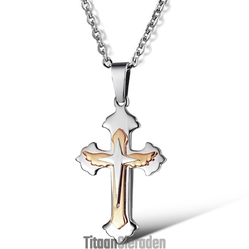 Kruisvormige Titanium Ketting Van Superieure Kwaliteit