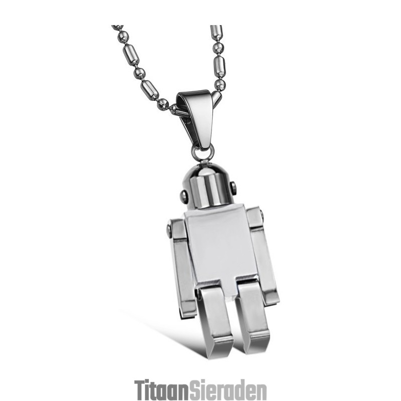 Gebruiksvriendelijke Witte Titanium Ketting Voor Mannen Gebruiksvriendelijke Witte Titanium Ketting Voor Mannen