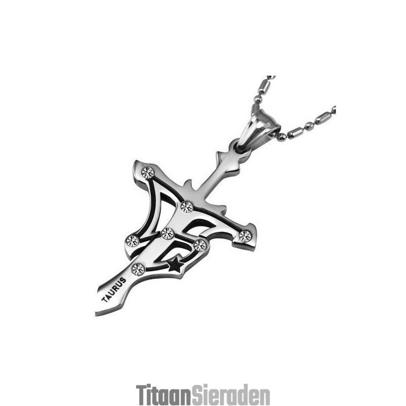 Stabiele Kwaliteit Taurus Titanium Ketting