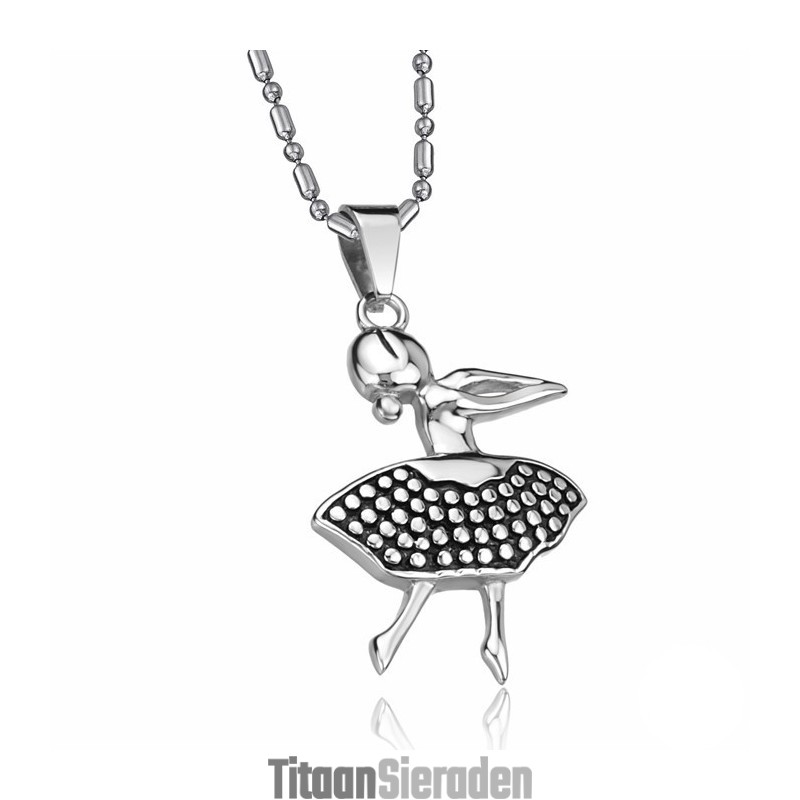 De Koningin Van Kwaliteit, Titanium Ketting Voor Vrouwelijke Balletmeisjes