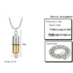 Hoogwaardige Kruistitanium Ketting
