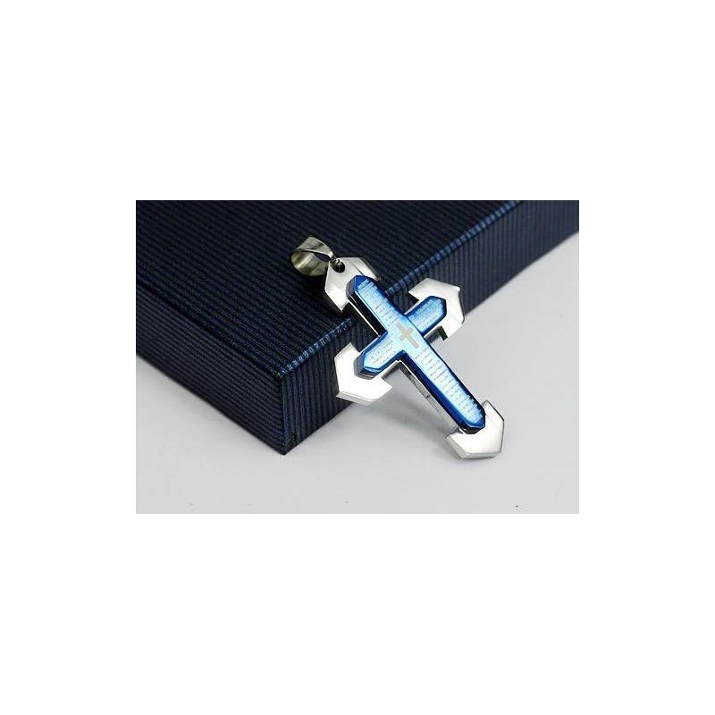 Bijbelkruis Titanium Hanger En Ketting Bijbelkruis Titanium Hanger En Ketting