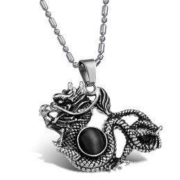 Bekend Om Zijn Hoogwaardige Titanium Herenketting Met Kralen