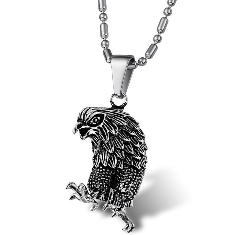 De Koningin Van Kwaliteit: Een Titanium Ketting In De Vorm Van Een Adelaar De Koningin Van Kwaliteit: Een Titanium Ketting In De Vorm Van Een Adelaar