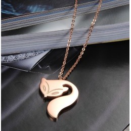 Compleet In Specificaties: Vrouwelijke Vosvormige Titanium Ketting