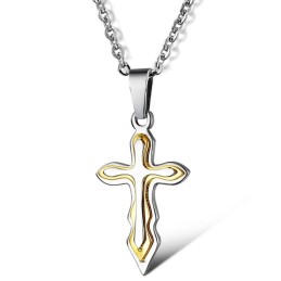 Hoogwaardige Vrouwelijke Kruis Titanium Ketting