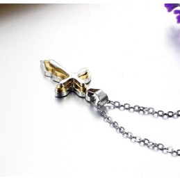 Hoogwaardige Vrouwelijke Kruis Titanium Ketting