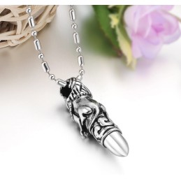 De King Of Quantity Mannelijke Kirin Titanium Ketting