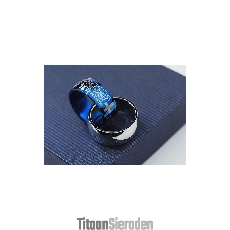 Supercoole Titanium Ringenhanger En Ketting Voor Heren Supercoole Titanium Ringenhanger En Ketting Voor Heren