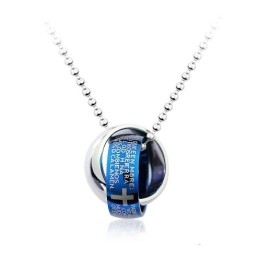Supercoole Titanium Ringenhanger En Ketting Voor Heren