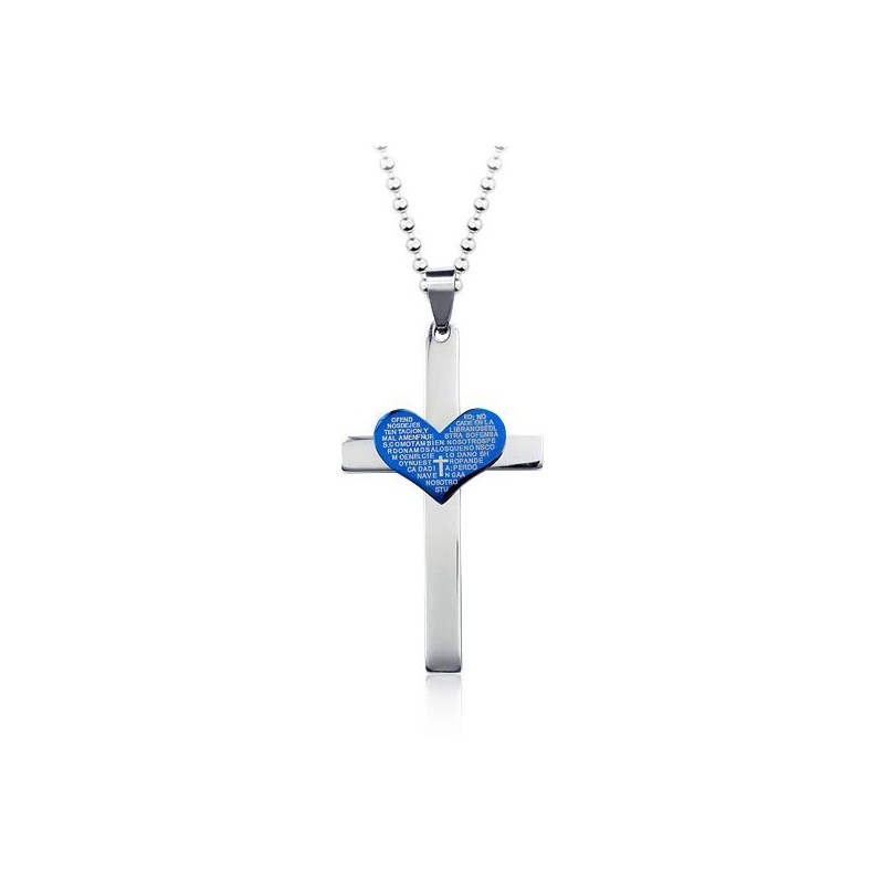 Mode Coole Sweetheart Kruis Hanger En Ketting Mode Coole Sweetheart Kruis Hanger En Ketting