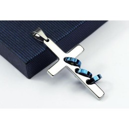 Coole Mode Ringen Heren Titanium Kruis Hanger En Ketting