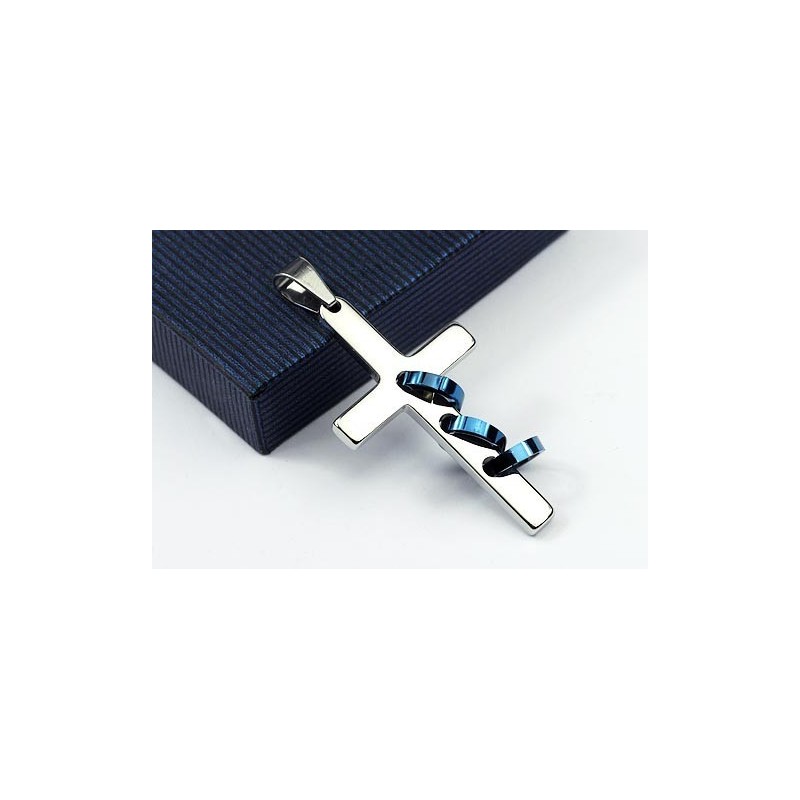 Coole Mode Ringen Heren Titanium Kruis Hanger En Ketting Coole Mode Ringen Heren Titanium Kruis Hanger En Ketting