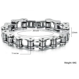 Bekend Om Zijn Hoogwaardige Titanium Herenarmband