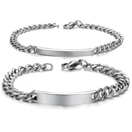 Eenvoudig Te Gebruiken, Modieuze Titanium Armband Voor Geliefden