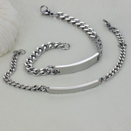 Eenvoudig Te Gebruiken, Modieuze Titanium Armband Voor Geliefden