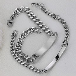 Eenvoudig Te Gebruiken, Modieuze Titanium Armband Voor Geliefden