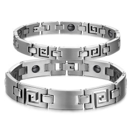 Gebruiksvriendelijke Klassieke Titanium Armband Voor Geliefden