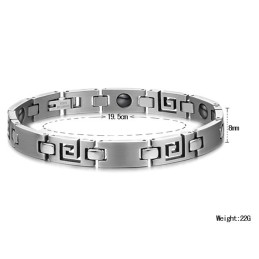 Gebruiksvriendelijke Klassieke Titanium Armband Voor Geliefden