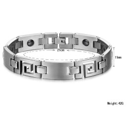 Gebruiksvriendelijke Klassieke Titanium Armband Voor Geliefden
