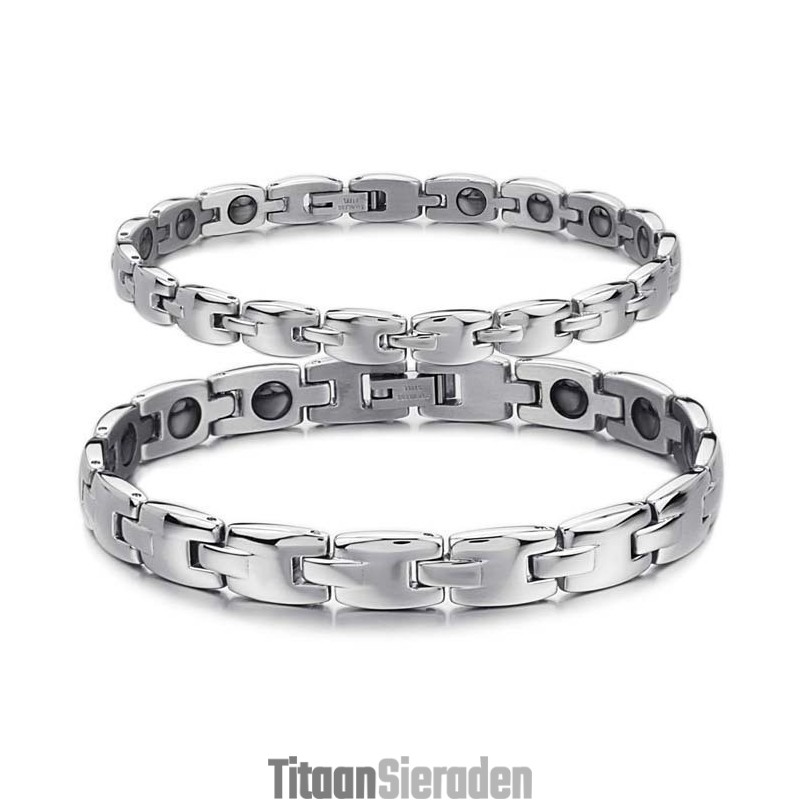 Bekend Om Zijn Hoogwaardige Titanium Magneet Armband Voor Geliefden Bekend Om Zijn Hoogwaardige Titanium Magneet Armband Voor Geliefden