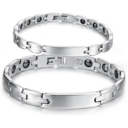 Goed Verkopend Over De Hele Wereld: Gezondheid Titanium Magneten Armband Voor Geliefden