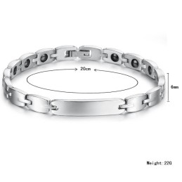 Goed Verkopend Over De Hele Wereld: Gezondheid Titanium Magneten Armband Voor Geliefden