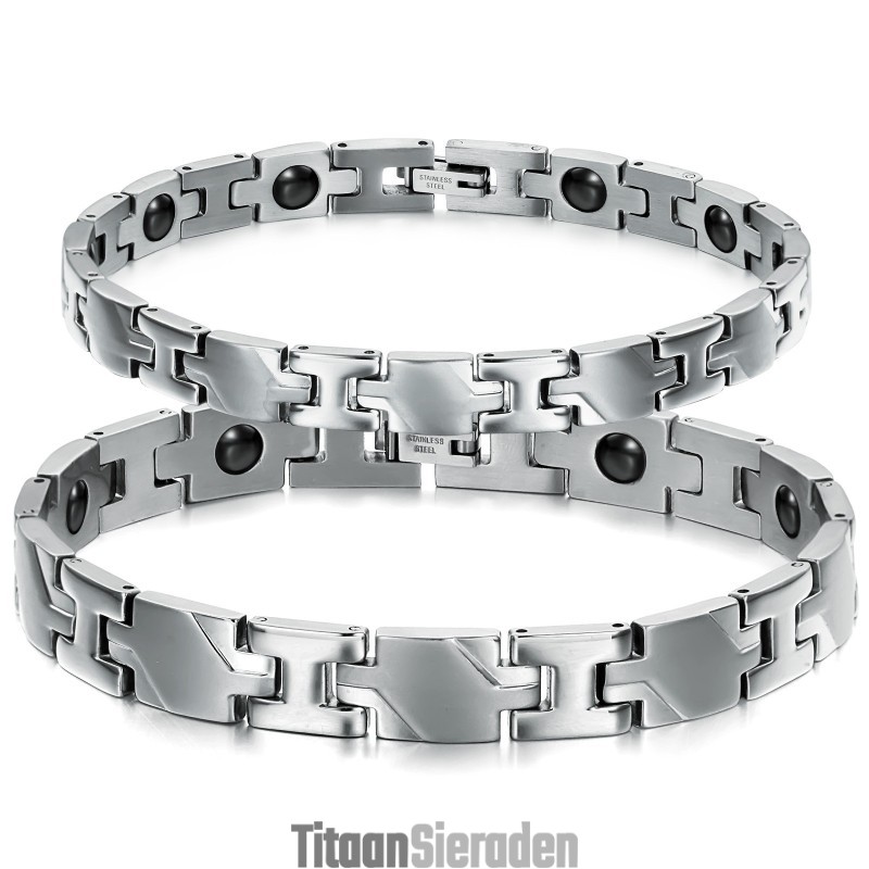 Uitstekende Kwaliteit Titanium Magneet Armband Voor Geliefden Uitstekende Kwaliteit Titanium Magneet Armband Voor Geliefden
