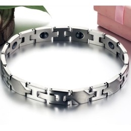 Uitstekende Kwaliteit Titanium Magneet Armband Voor Geliefden