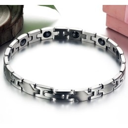 Uitstekende Kwaliteit Titanium Magneet Armband Voor Geliefden
