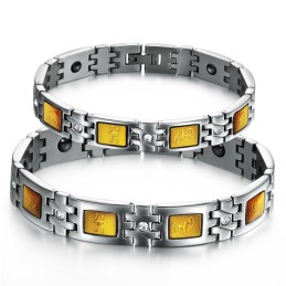 Betrouwbare Kwaliteit Titanium Magneet Armband Voor Geliefden