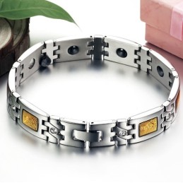 Betrouwbare Kwaliteit Titanium Magneet Armband Voor Geliefden