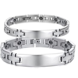 De King Of Quantity Antifatigue Titanium Armband Voor Geliefden