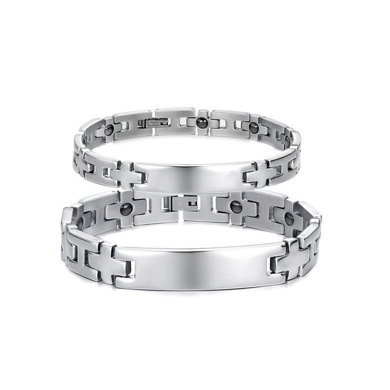 De King Of Quantity Antifatigue Titanium Armband Voor Geliefden De King Of Quantity Antifatigue Titanium Armband Voor Geliefden